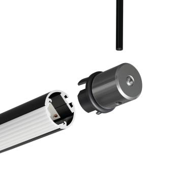 Endkappe OLEK-LUK  mit Stromversorgung für 12V/24V